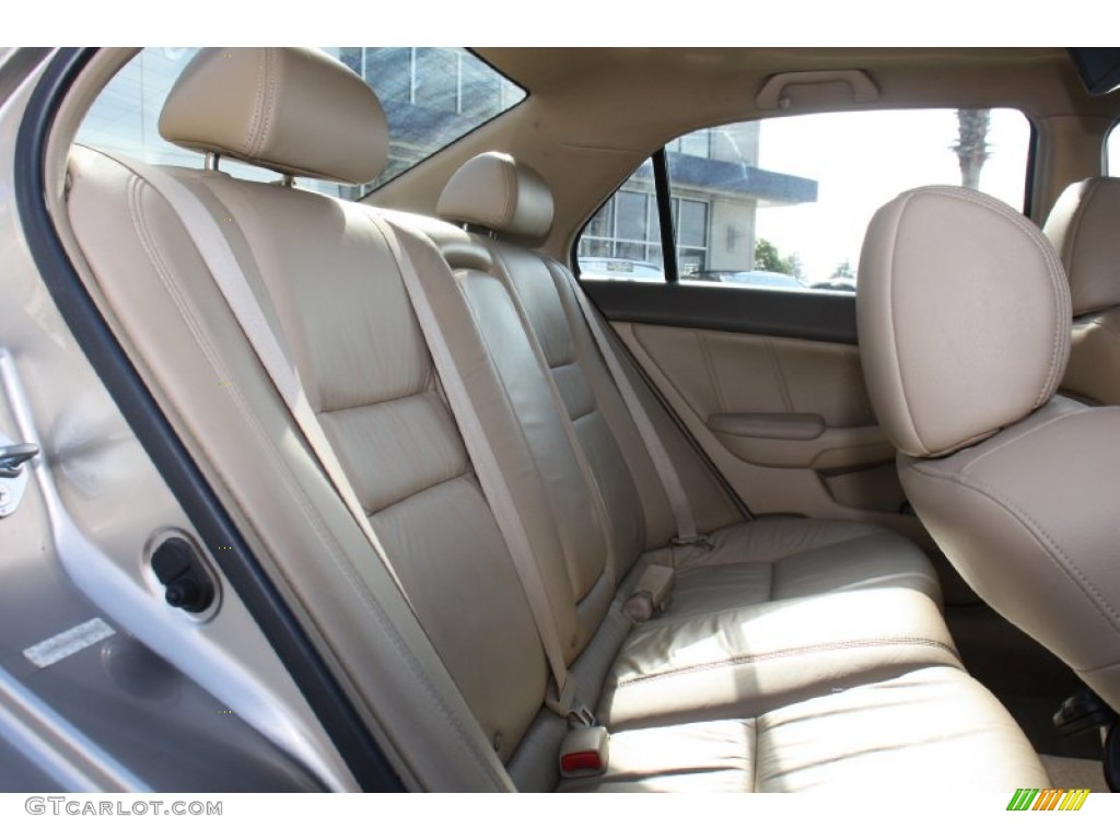2003 Accord EX-L Sedan - Desert Mist Metallic / Ivory photo #14