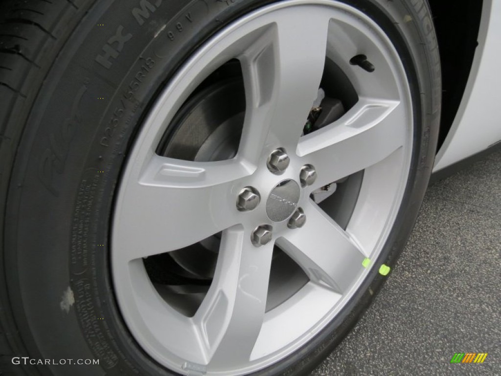 2013 Challenger SXT - Bright White / Dark Slate Gray photo #5