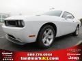 2013 Bright White Dodge Challenger SXT  photo #1