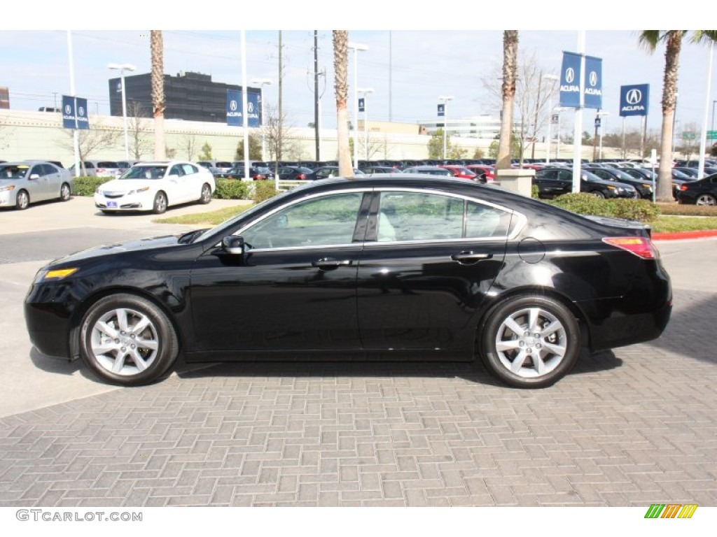 Crystal Black Pearl 2013 Acura TL Technology Exterior Photo #76470905
