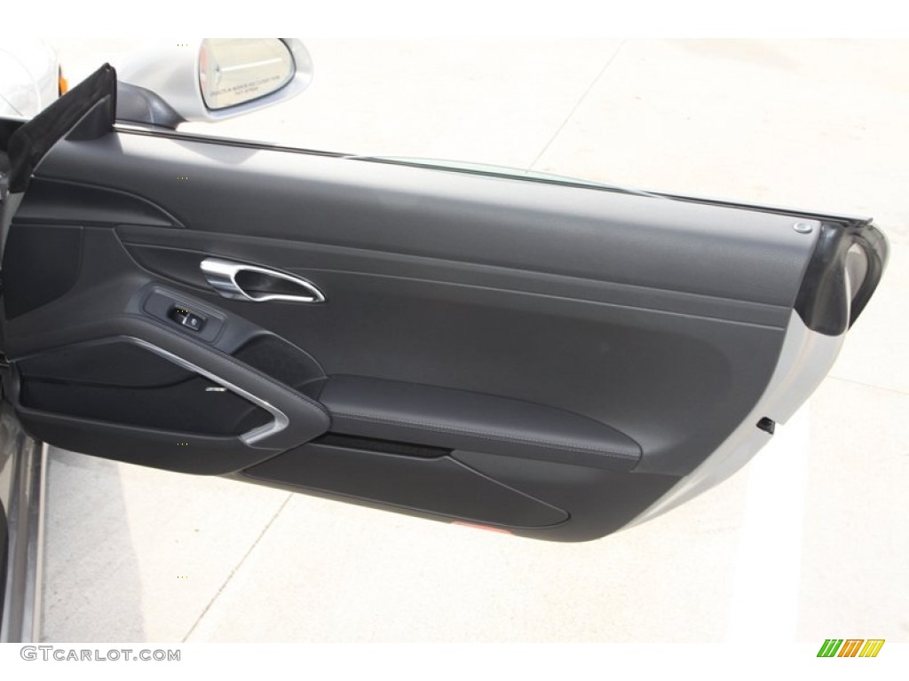 2013 Porsche 911 Carrera Cabriolet Black Door Panel Photo #76470989