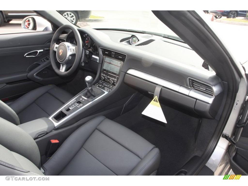 2013 Porsche 911 Carrera Cabriolet Black Dashboard Photo #76471004