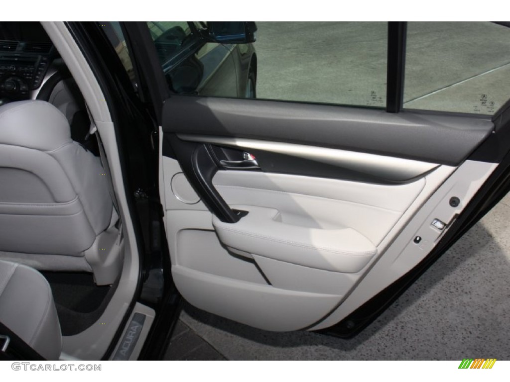 2013 Acura TL Technology Graystone Door Panel Photo #76471090