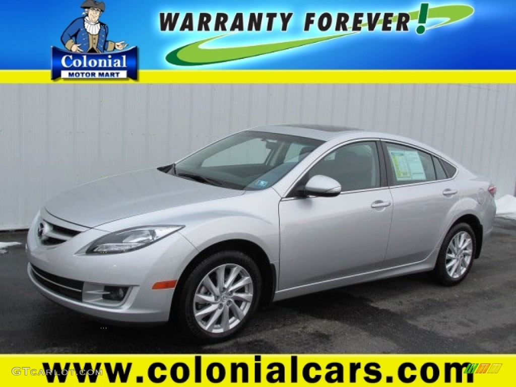 2011 MAZDA6 i Touring Sedan - Ingot Silver / Black photo #1