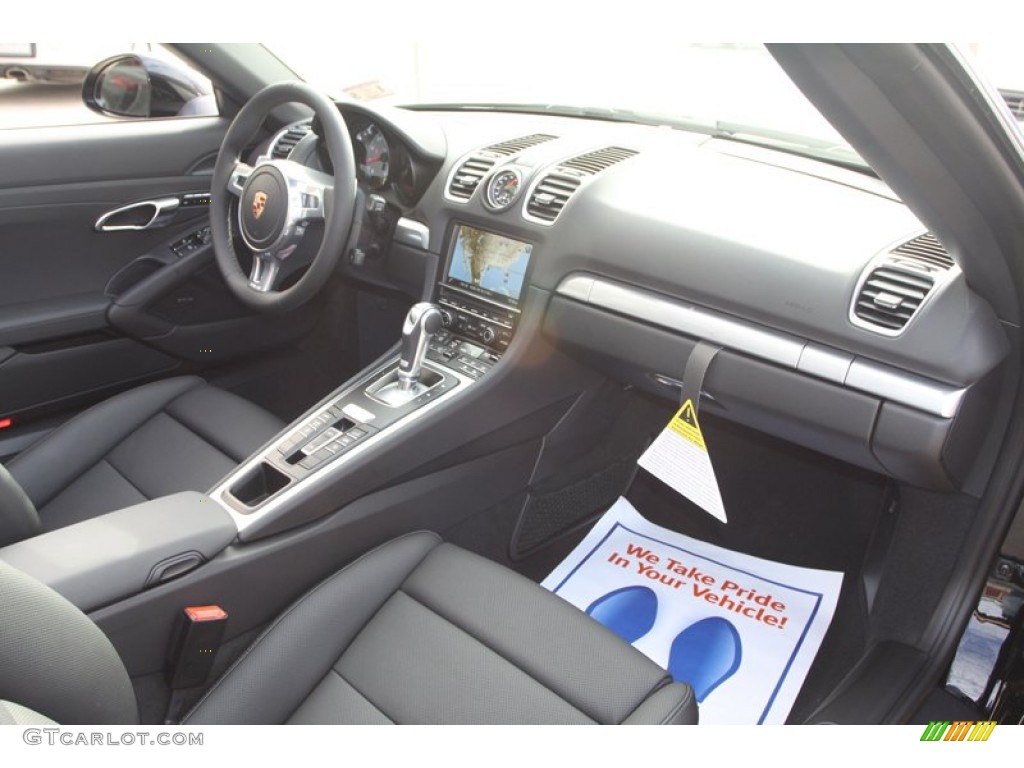 2013 Porsche Boxster S Black Dashboard Photo #76471446