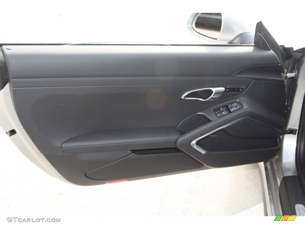2013 Porsche 911 Carrera 4S Coupe Black Door Panel Photo #76471751