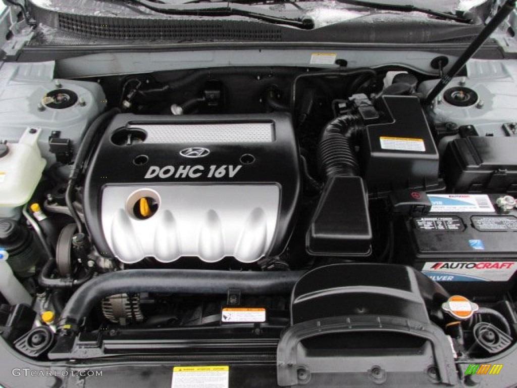 2007 Hyundai Sonata GLS 2.4 Liter DOHC 16V VVT 4 Cylinder Engine Photo #76471778
