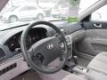 Gray 2007 Hyundai Sonata GLS Dashboard