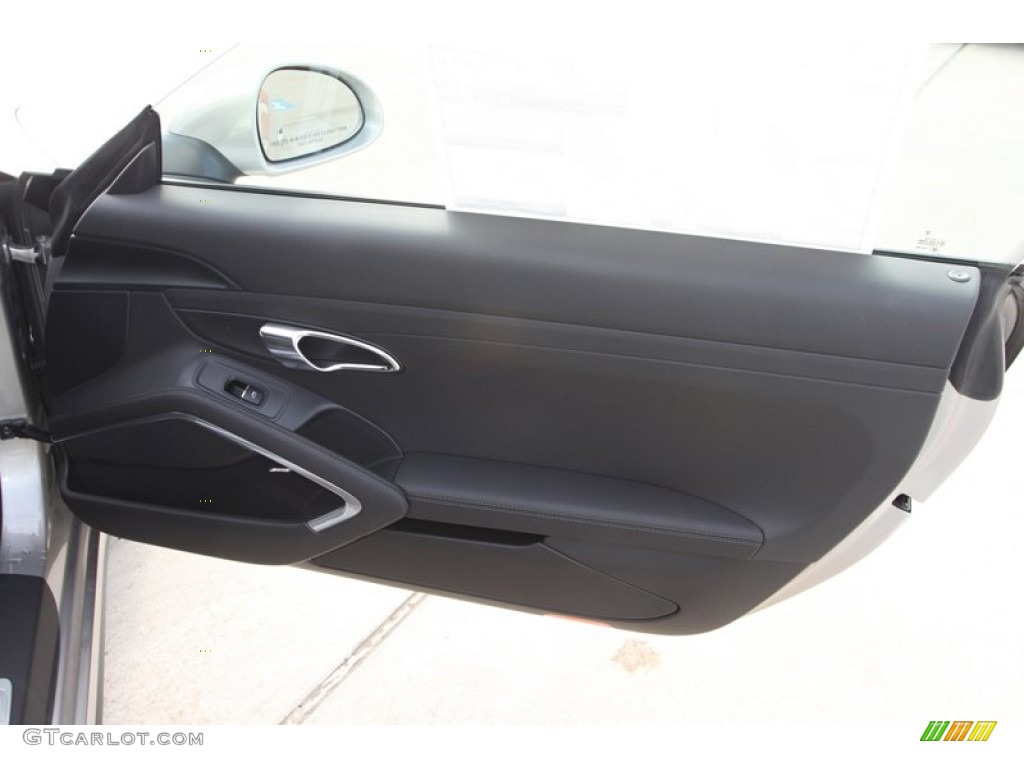 2013 Porsche 911 Carrera 4S Coupe Black Door Panel Photo #76471835