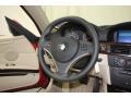 Cream Beige Steering Wheel Photo for 2012 BMW 3 Series #76472109