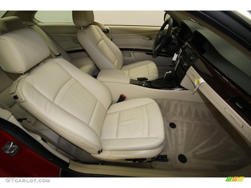 Cream Beige Interior 2012 BMW 3 Series 328i Coupe Photo #76472240