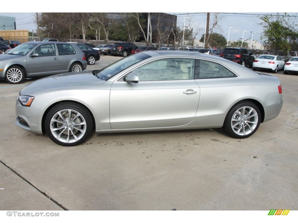 Cuvee Silver Metallic 2013 Audi A5 2.0T quattro Coupe Exterior Photo #76472404