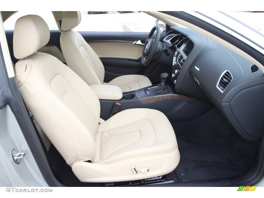 Velvet Beige Interior 2013 Audi A5 2.0T quattro Coupe Photo #76472726
