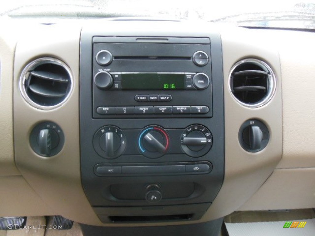 2005 F150 XLT Regular Cab 4x4 - Dark Stone Metallic / Tan photo #12