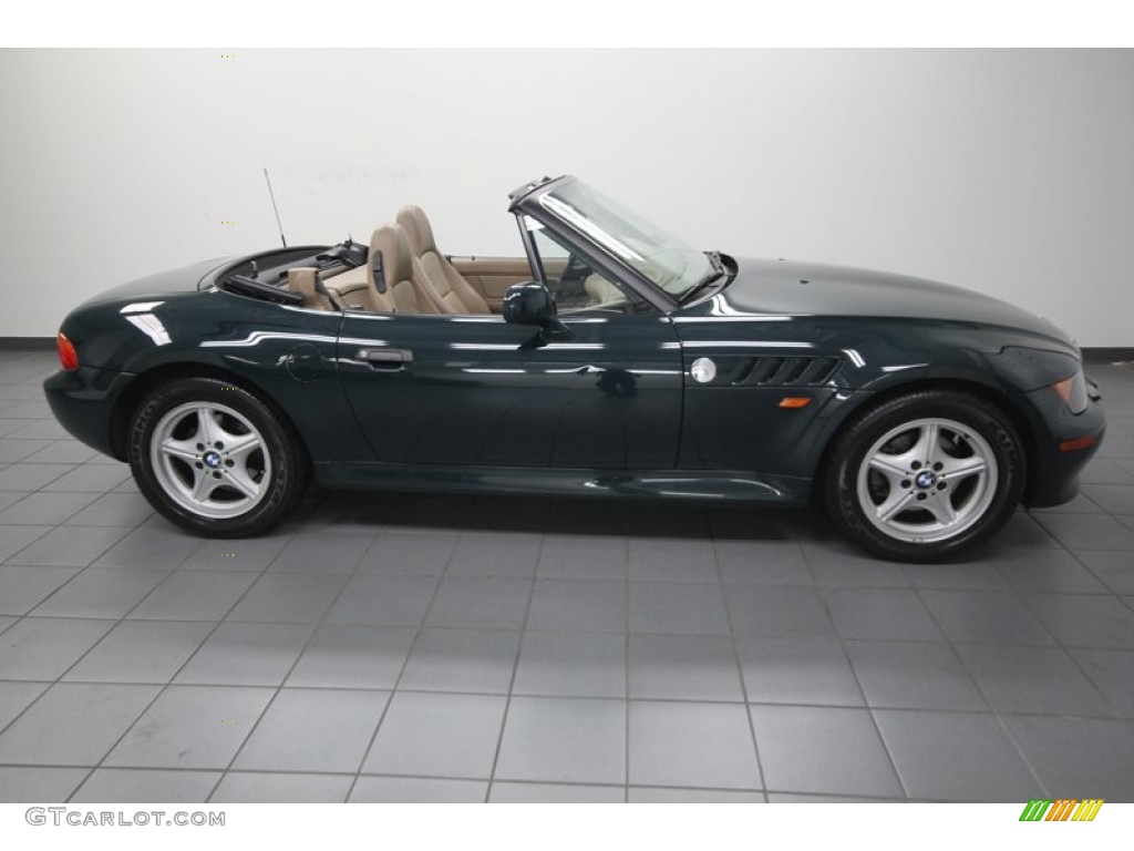 1997 Z3 1.9 Roadster - Dark Green / Beige photo #7