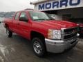 Victory Red - Silverado 2500HD LS Extended Cab 4x4 Photo No. 2