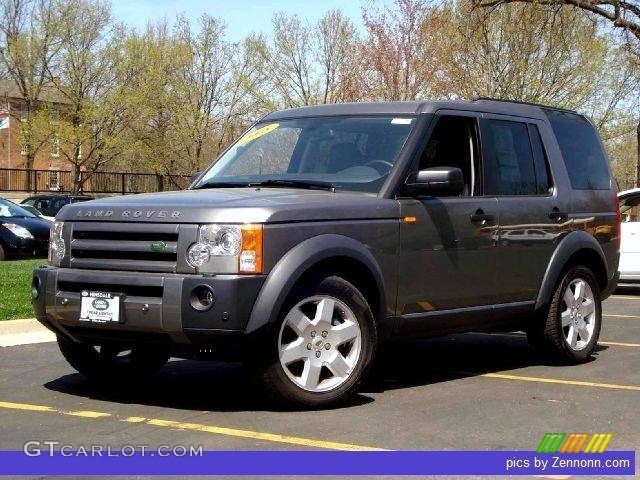 2008 LR3 V8 HSE - Stornoway Grey Metallic / Ebony Black photo #1