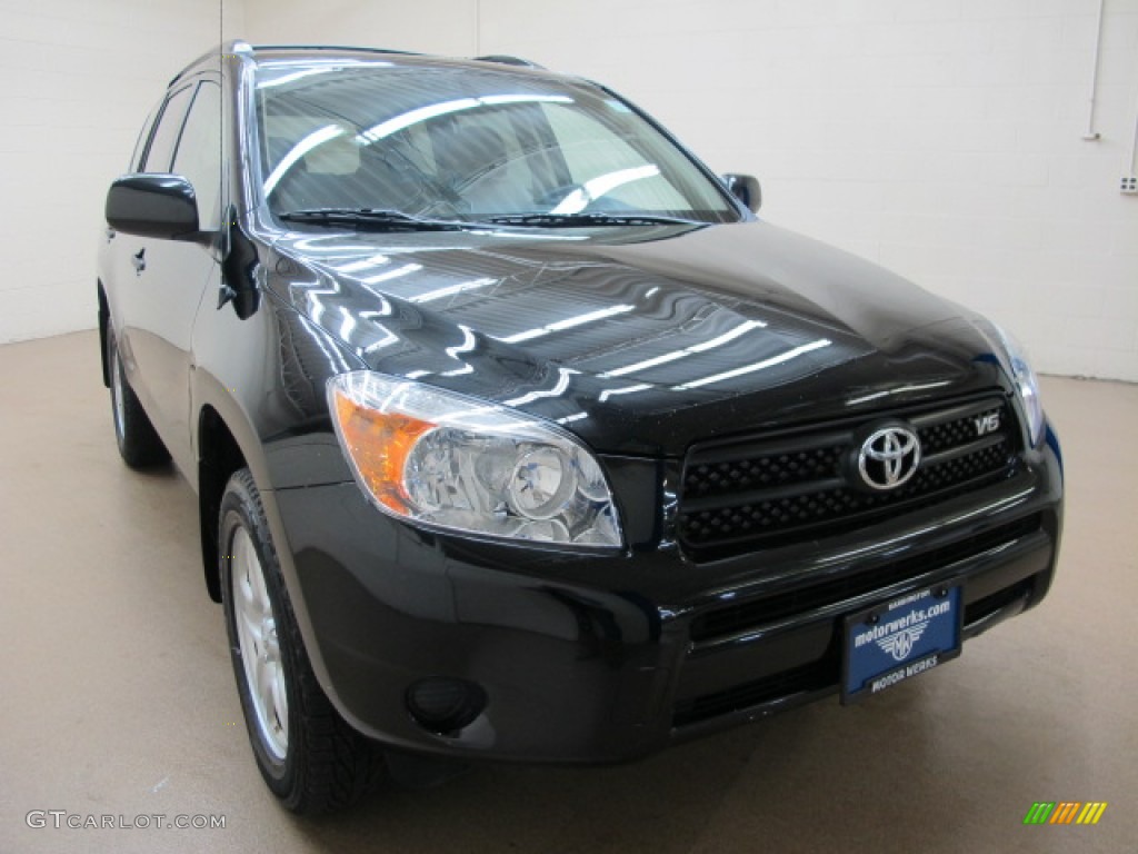 2008 RAV4 V6 4WD - Black / Taupe photo #1