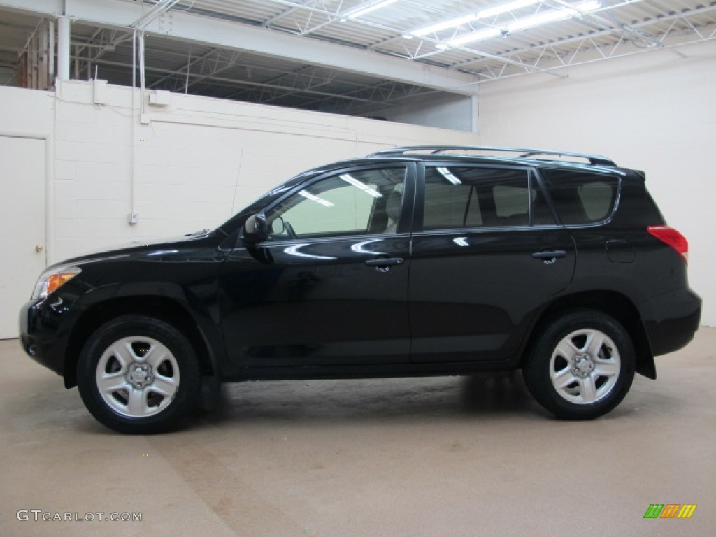 2008 RAV4 V6 4WD - Black / Taupe photo #4