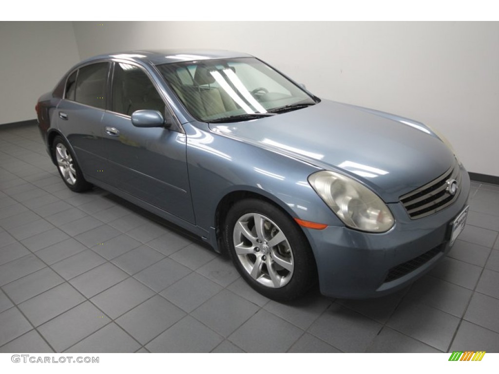 Lakeshore Slate Blue Metallic 2006 Infiniti G 35 Sedan Exterior Photo #76474733
