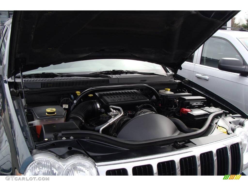 2005 Grand Cherokee Limited 4x4 - Deep Beryl Green Pearl / Khaki photo #16