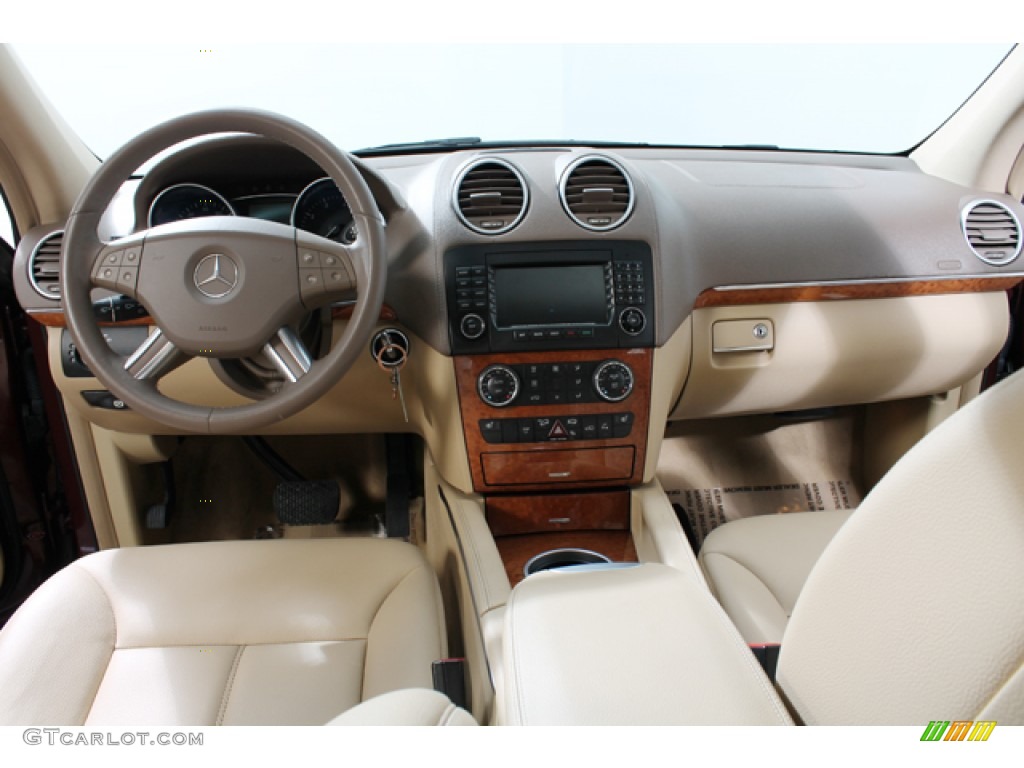 2008 GL 450 4Matic - Barolo Red Metallic / Macadamia photo #6