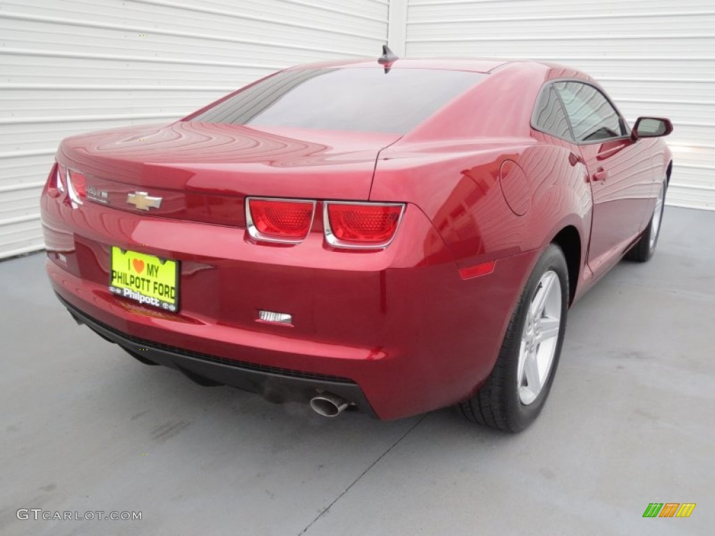 2010 Camaro LT Coupe - Red Jewel Tintcoat / Black photo #3