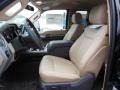 Front Seat of 2013 F250 Super Duty Lariat SuperCab 4x4