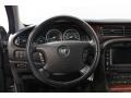 2008 Jaguar S-Type Charcoal Interior Steering Wheel Photo