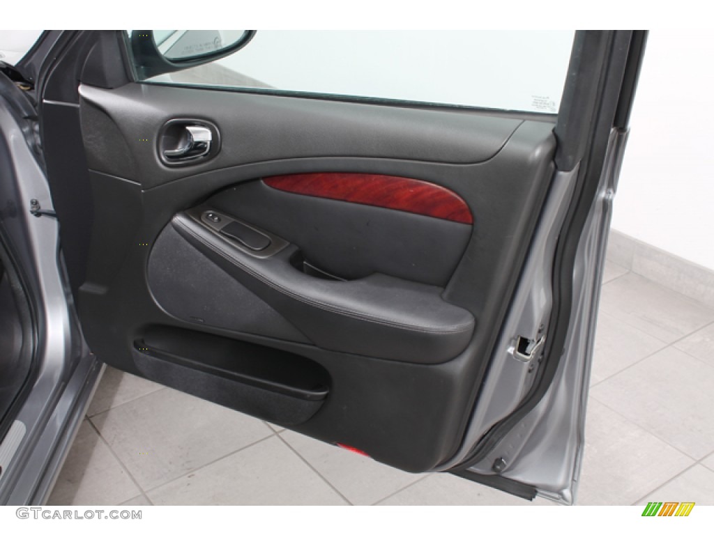 2008 Jaguar S-Type 4.2 Charcoal Door Panel Photo #76476251
