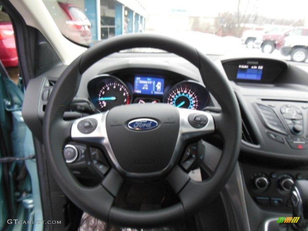 2013 Escape SE 1.6L EcoBoost 4WD - Frosted Glass Metallic / Charcoal Black photo #18