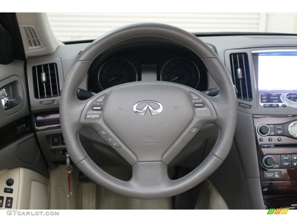 2010 G 37 Convertible - Midnight Red Garnet / Stone photo #35