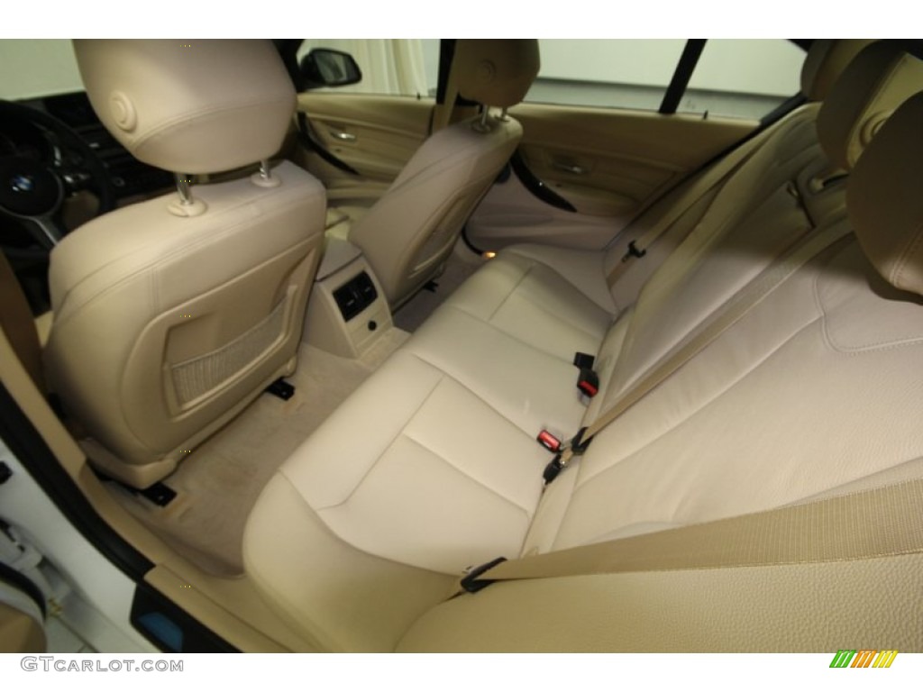 2013 3 Series 335i Sedan - Alpine White / Venetian Beige photo #26