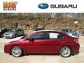 Deep Cherry Red Pearl 2012 Subaru Impreza 2.0i Limited 4 Door