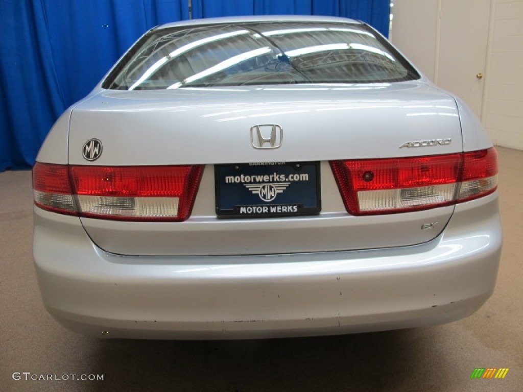 2003 Accord EX-L Sedan - Satin Silver Metallic / Black photo #6