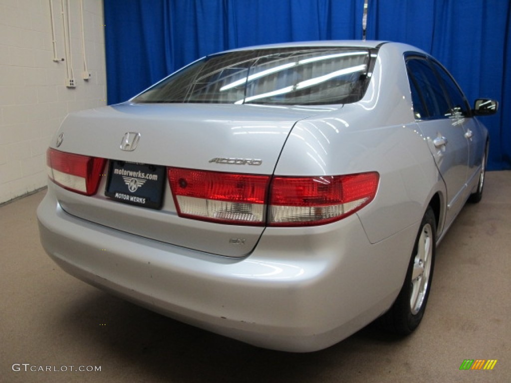 2003 Accord EX-L Sedan - Satin Silver Metallic / Black photo #7