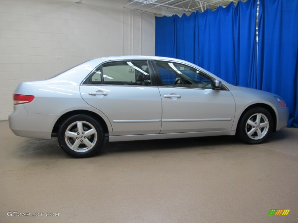 2003 Accord EX-L Sedan - Satin Silver Metallic / Black photo #8