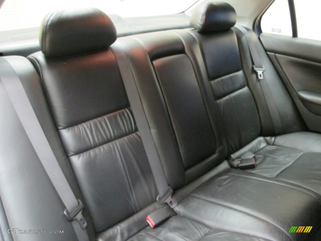 2003 Accord EX-L Sedan - Satin Silver Metallic / Black photo #15