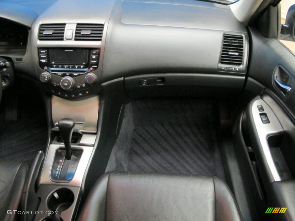 2003 Accord EX-L Sedan - Satin Silver Metallic / Black photo #17