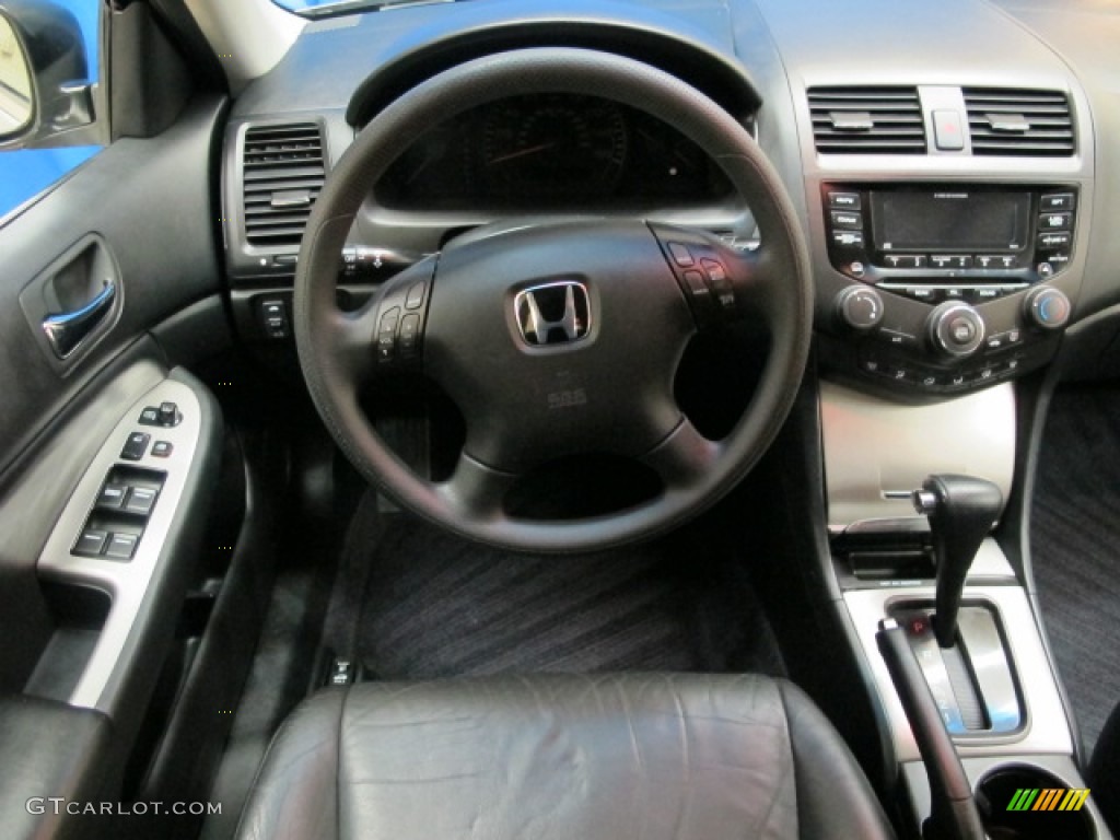 2003 Accord EX-L Sedan - Satin Silver Metallic / Black photo #18