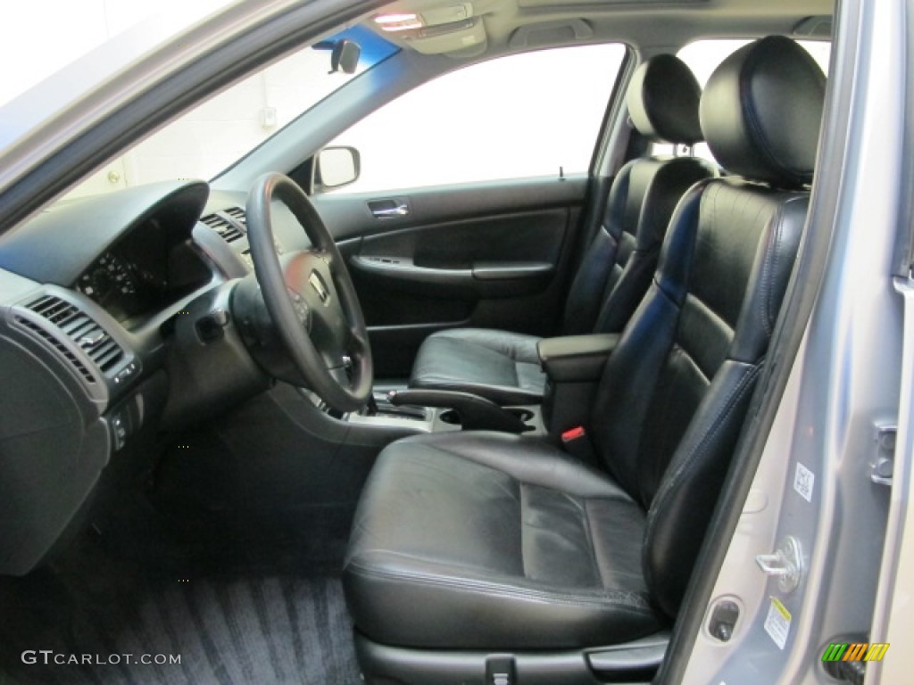 2003 Accord EX-L Sedan - Satin Silver Metallic / Black photo #21
