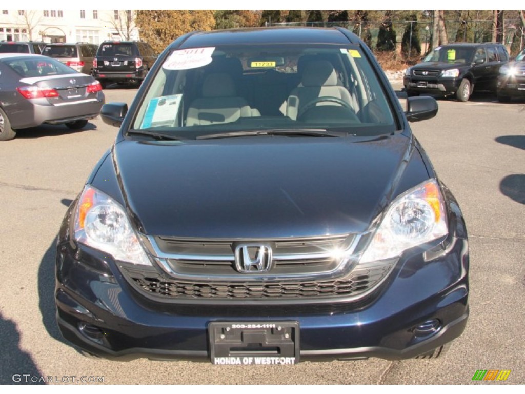 2011 CR-V SE 4WD - Royal Blue Pearl / Gray photo #2