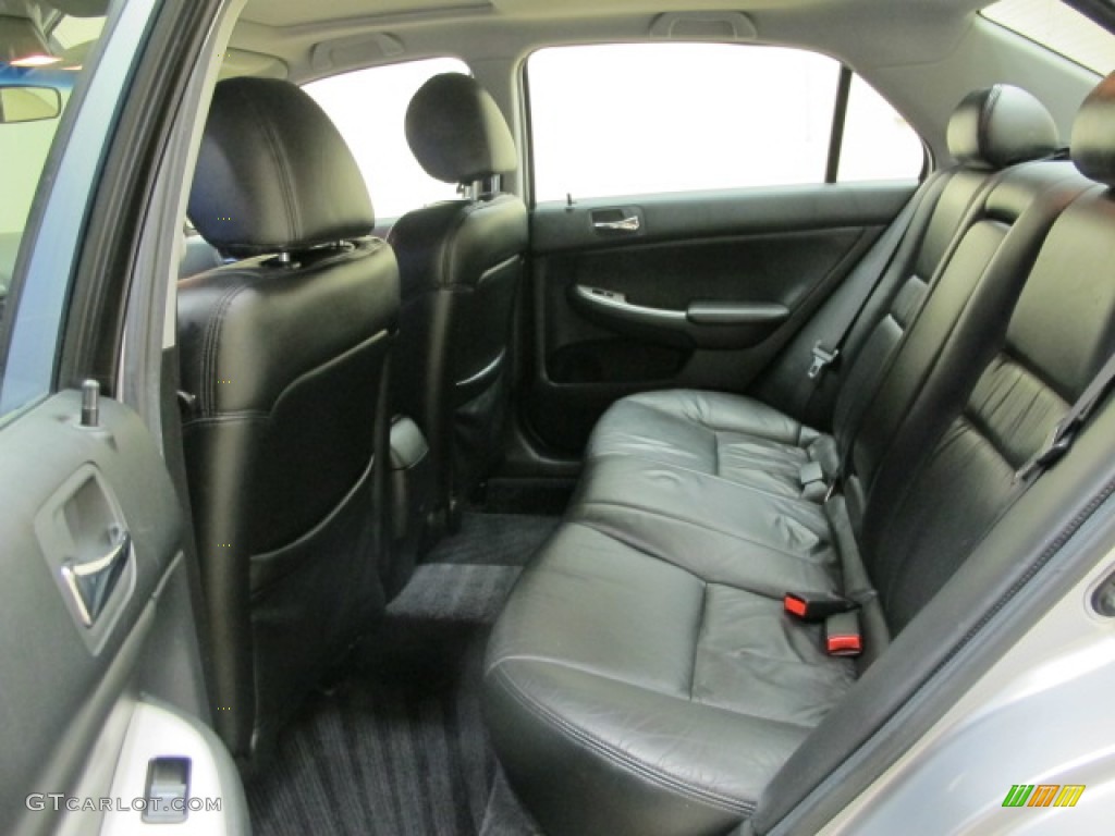 2003 Accord EX-L Sedan - Satin Silver Metallic / Black photo #23