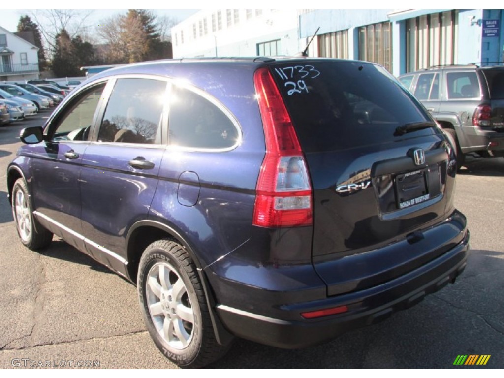 2011 CR-V SE 4WD - Royal Blue Pearl / Gray photo #10