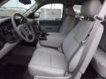 2013 Chevrolet Silverado 1500 Light Titanium/Dark Titanium Interior Front Seat Photo