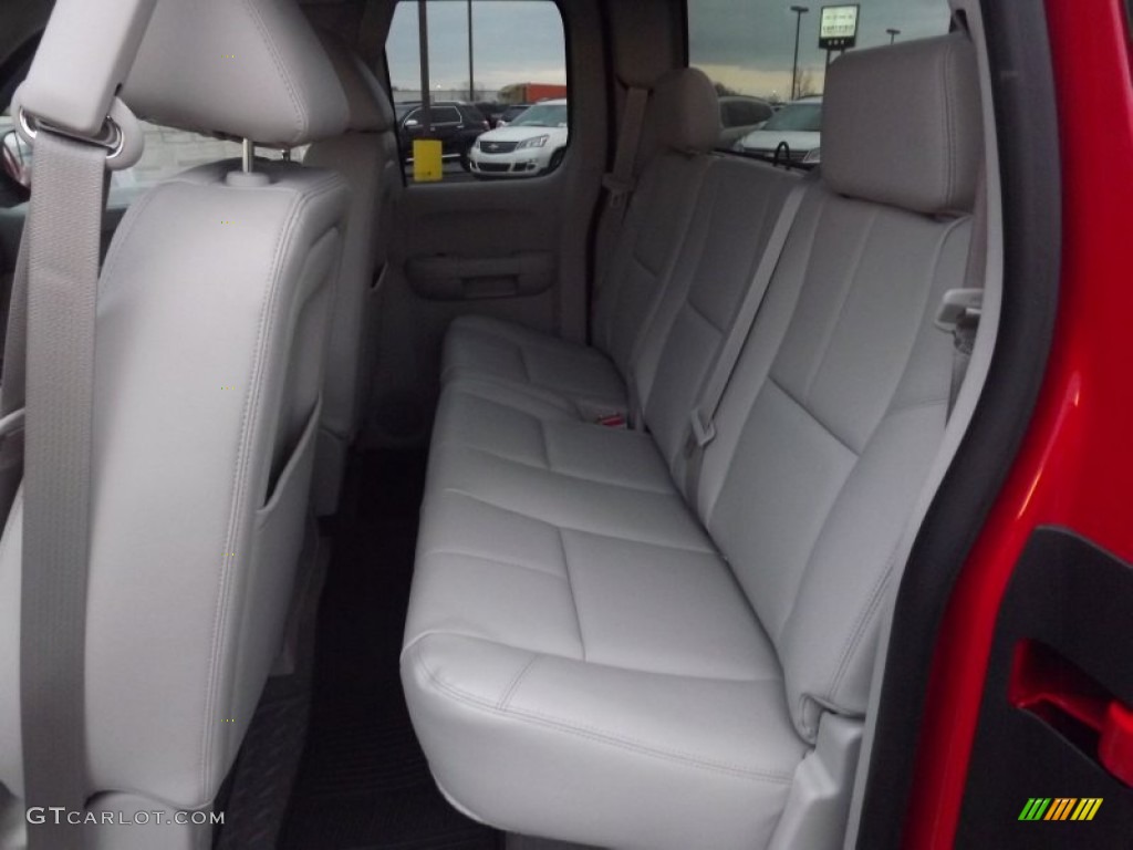 Light Titanium/Dark Titanium Interior 2013 Chevrolet Silverado 1500 LT Extended Cab 4x4 Photo #76479313