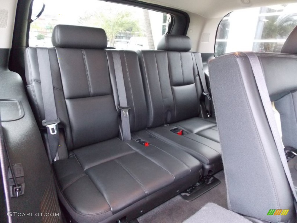 Ebony Interior 2012 GMC Yukon SLT Photo #76479440