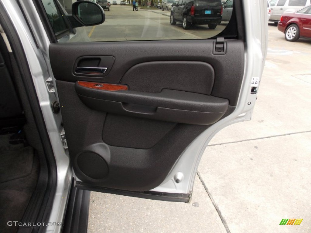 2012 GMC Yukon SLT Ebony Door Panel Photo #76479470