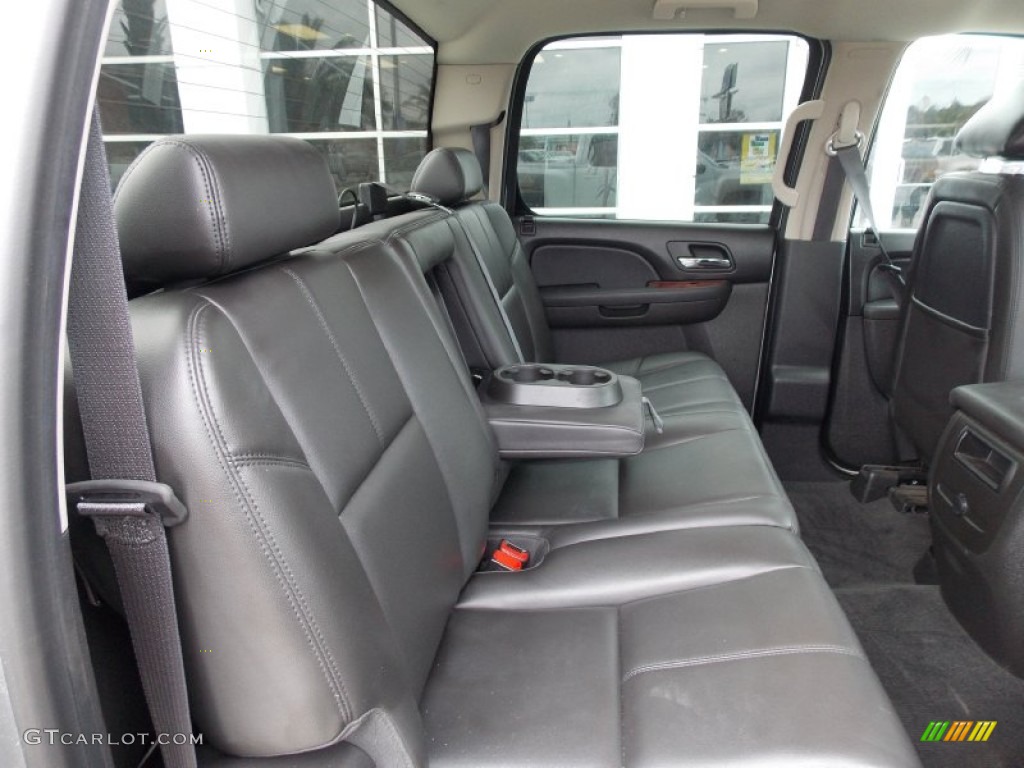 2011 Silverado 1500 LTZ Crew Cab 4x4 - Sheer Silver Metallic / Ebony photo #8