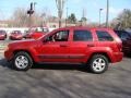 2006 Inferno Red Crystal Pearl Jeep Grand Cherokee Laredo 4x4  photo #3